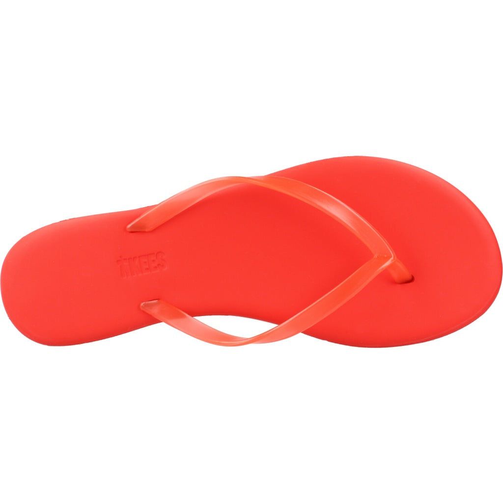 TKEES AQUA SANDALIA en color ROJO (7)