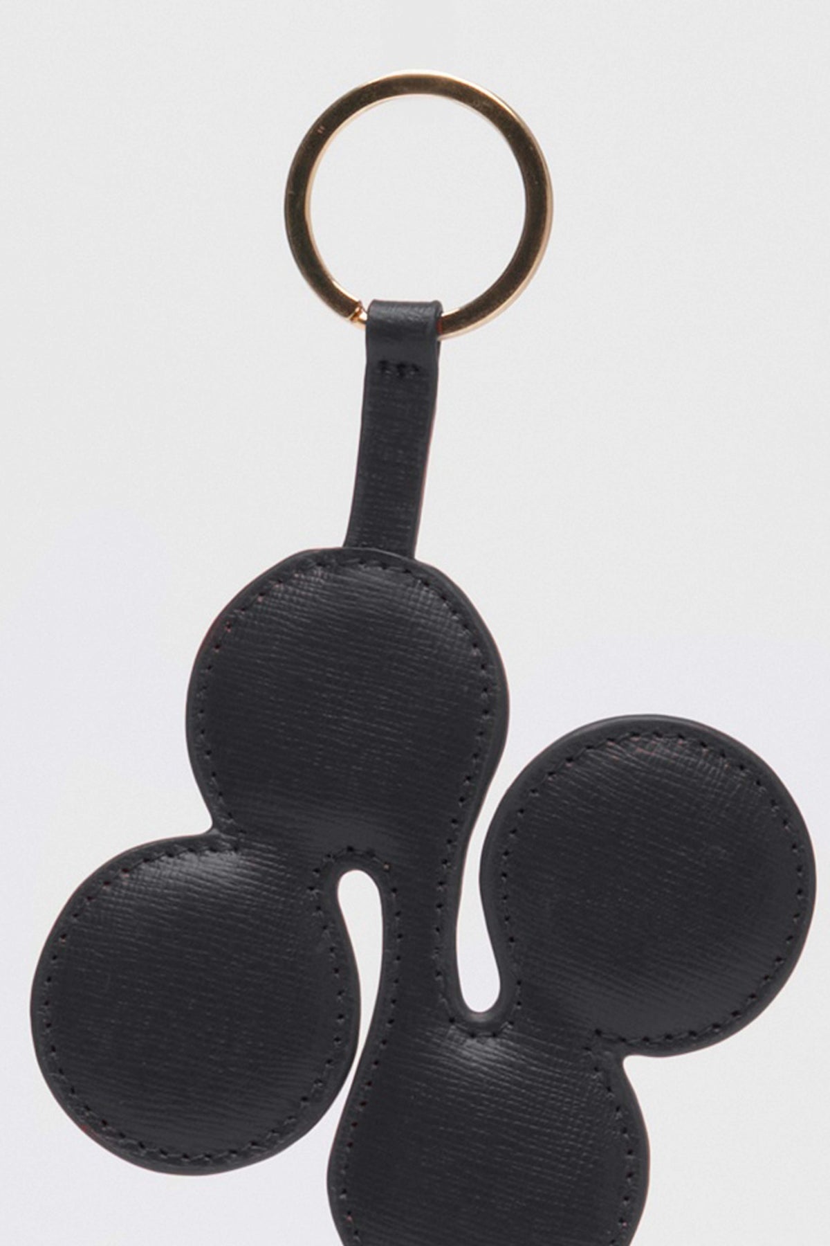 NUNOO LOGO KEYRING FLORENCE en color NEGRO (2)