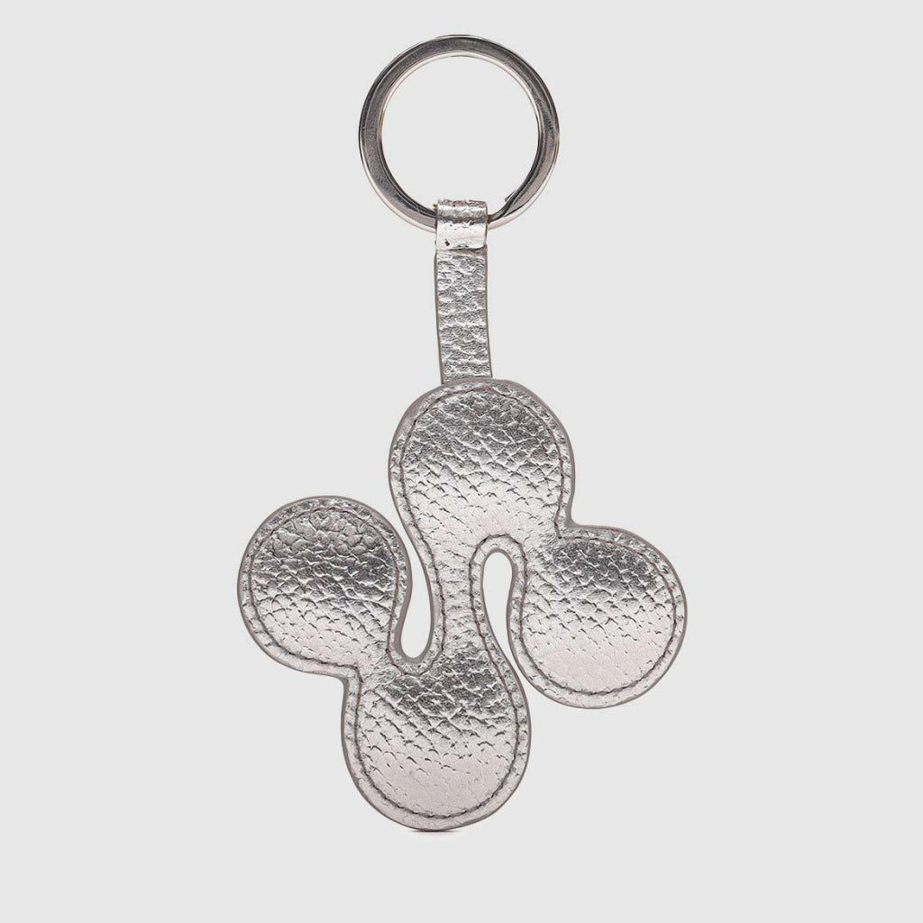 NUNOO SMALL LOGO KEYRING en color PLATA (4)