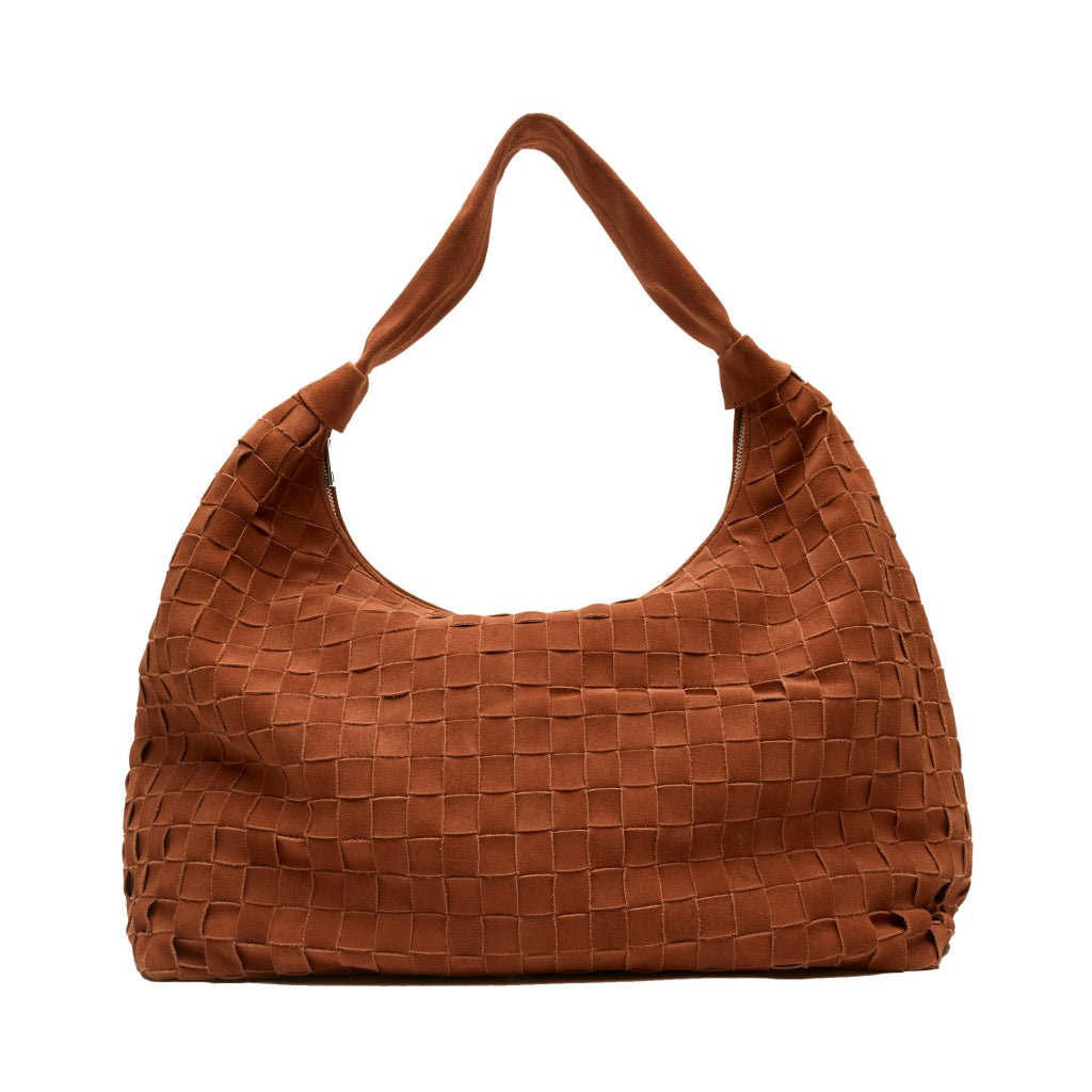 NUNOO NB MAXI DANDY BRAIDED SUEDE en color MARRON (4)