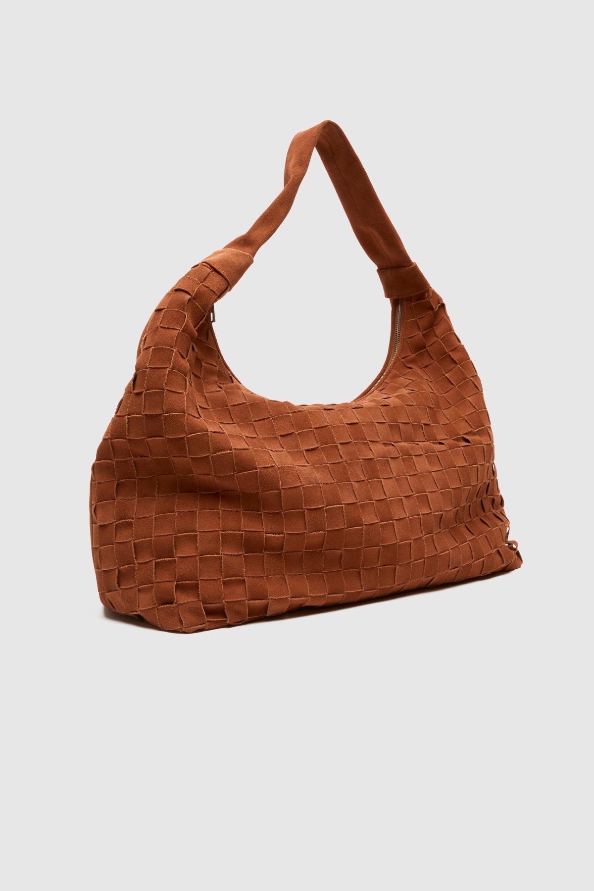 NUNOO NB MAXI DANDY BRAIDED SUEDE en color MARRON (3)