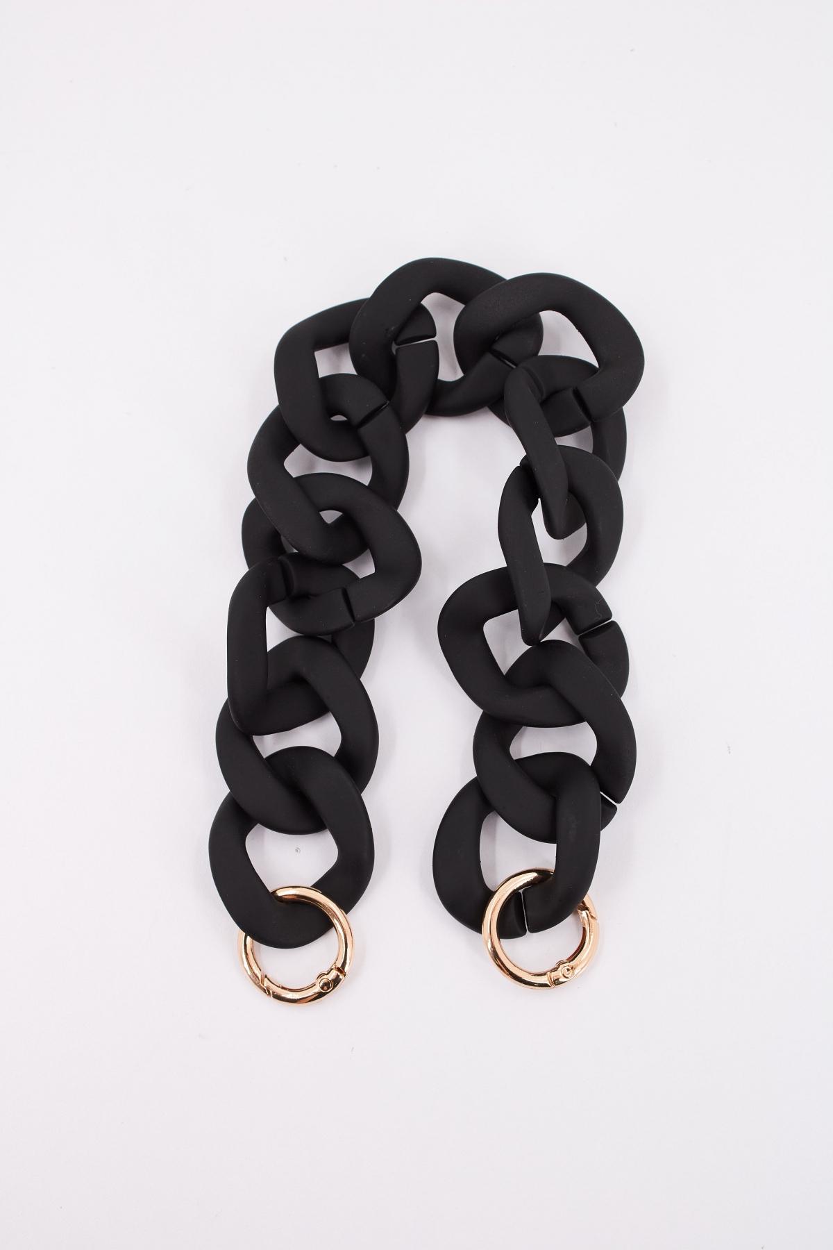 STICKY BESTIE CHAIN BAG en color NEGRO (1)