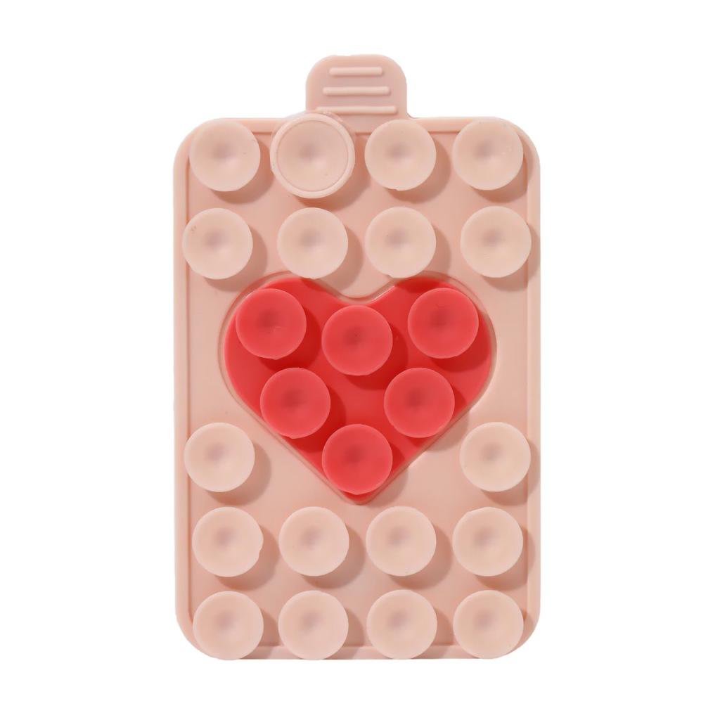 STICKY BESTIE DOUBLE HEART BESTIE en color ROSA (4)