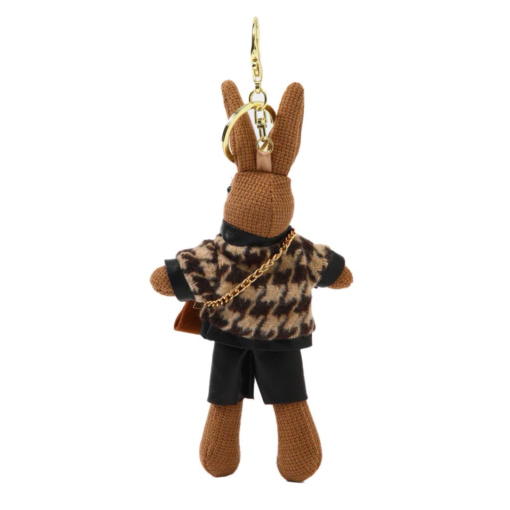 STICKY BESTIE TEDDY BAG CHARM en color MARRON (4)