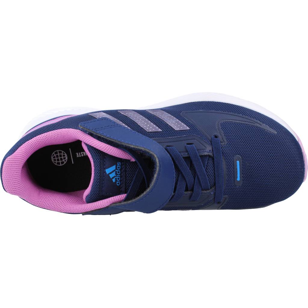 ADIDAS RUNFALCON . EL K en color AZUL (7)