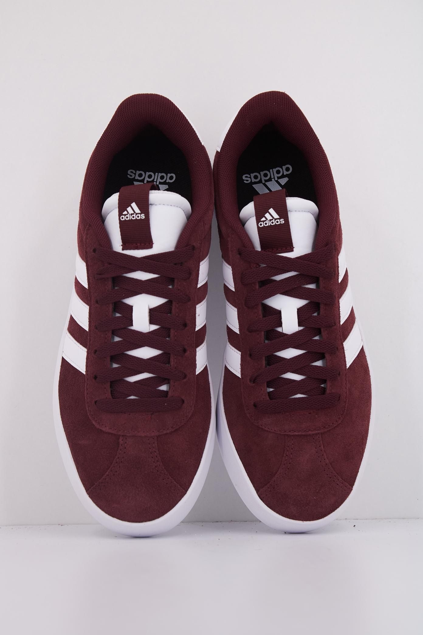 ADIDAS VL COURT . en color BURDEOS (3)