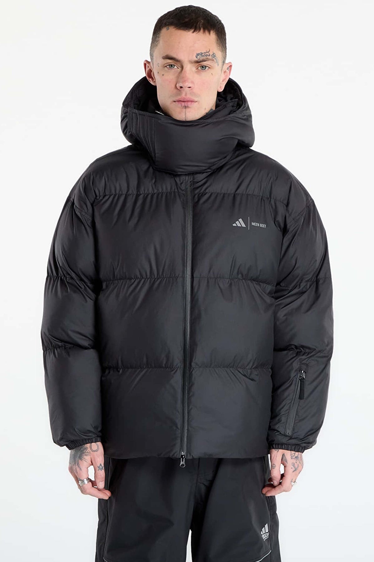 ADIDAS PUFFER JACKET M en color NEGRO (1)