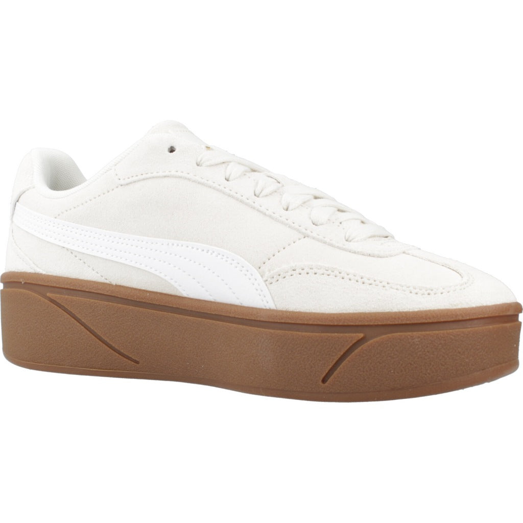 PUMA CLUB II ERA PLATFORM en color BEIS (5)
