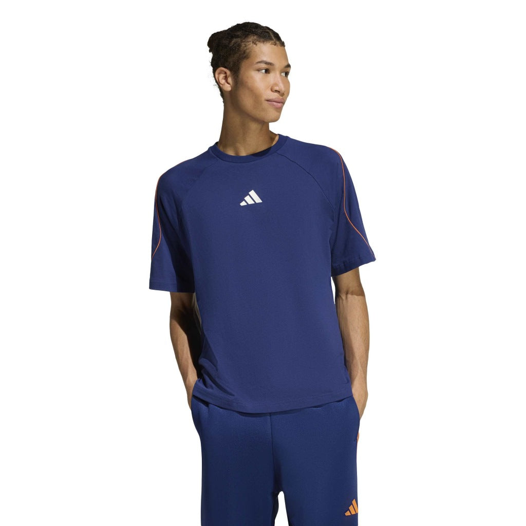 ADIDAS M STADIUM TEE en color AZUL (1)