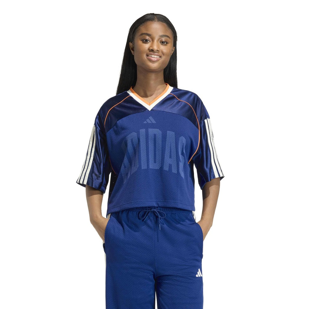ADIDAS W STA SEAS TEE en color AZUL (1)