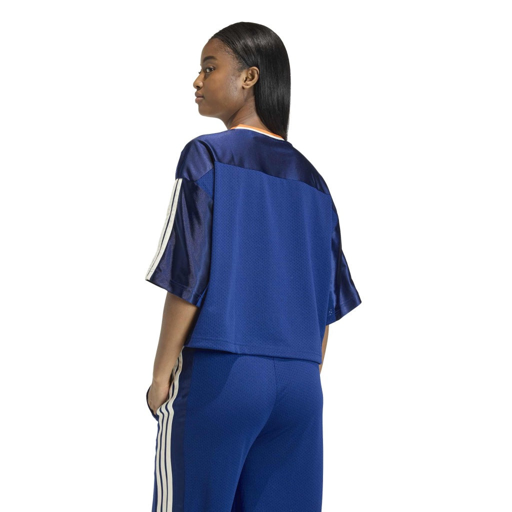 ADIDAS W STA SEAS TEE en color AZUL (3)