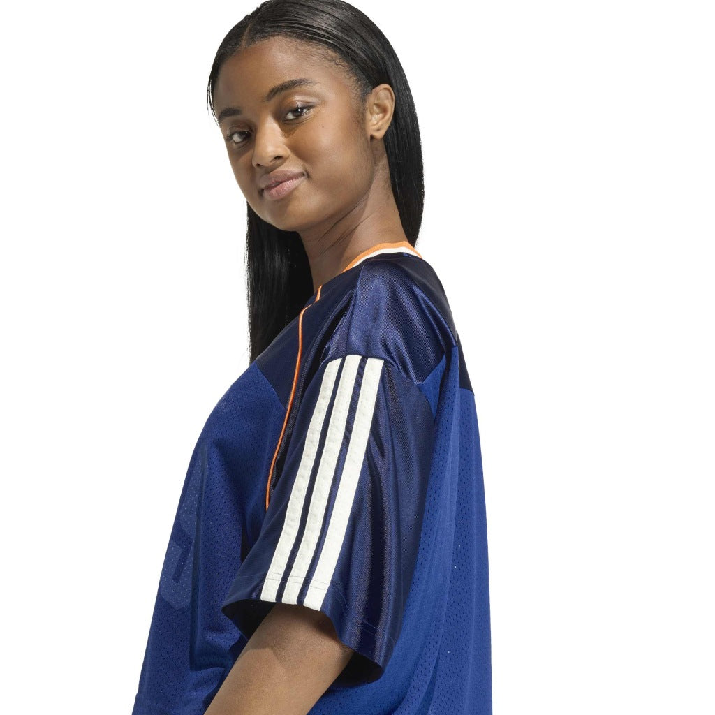 ADIDAS W STA SEAS TEE en color AZUL (5)