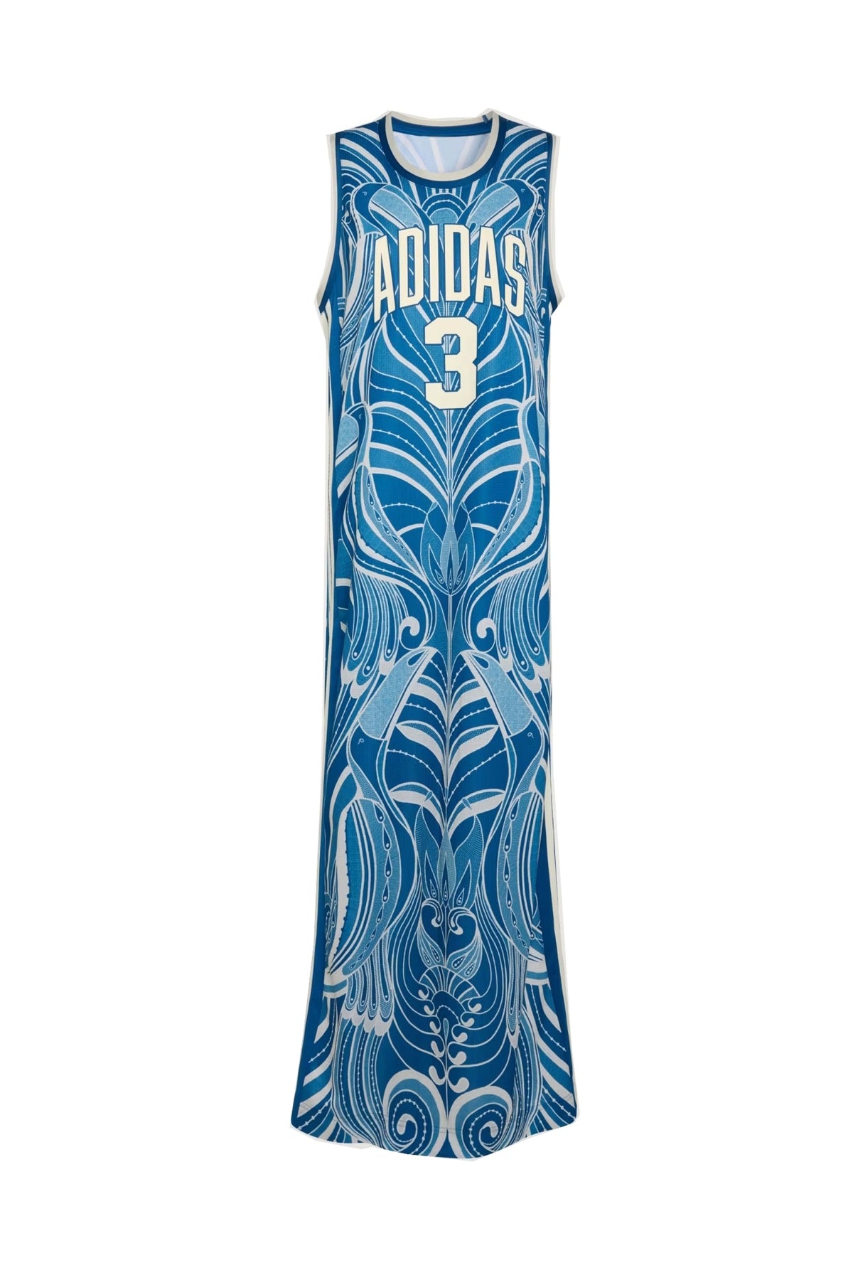 ADIDAS FARM PRM DRESS en color AZUL (4)