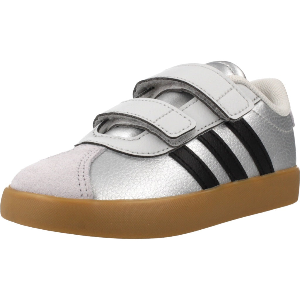 ADIDAS VL COURT . CF I en color PLATA (1)