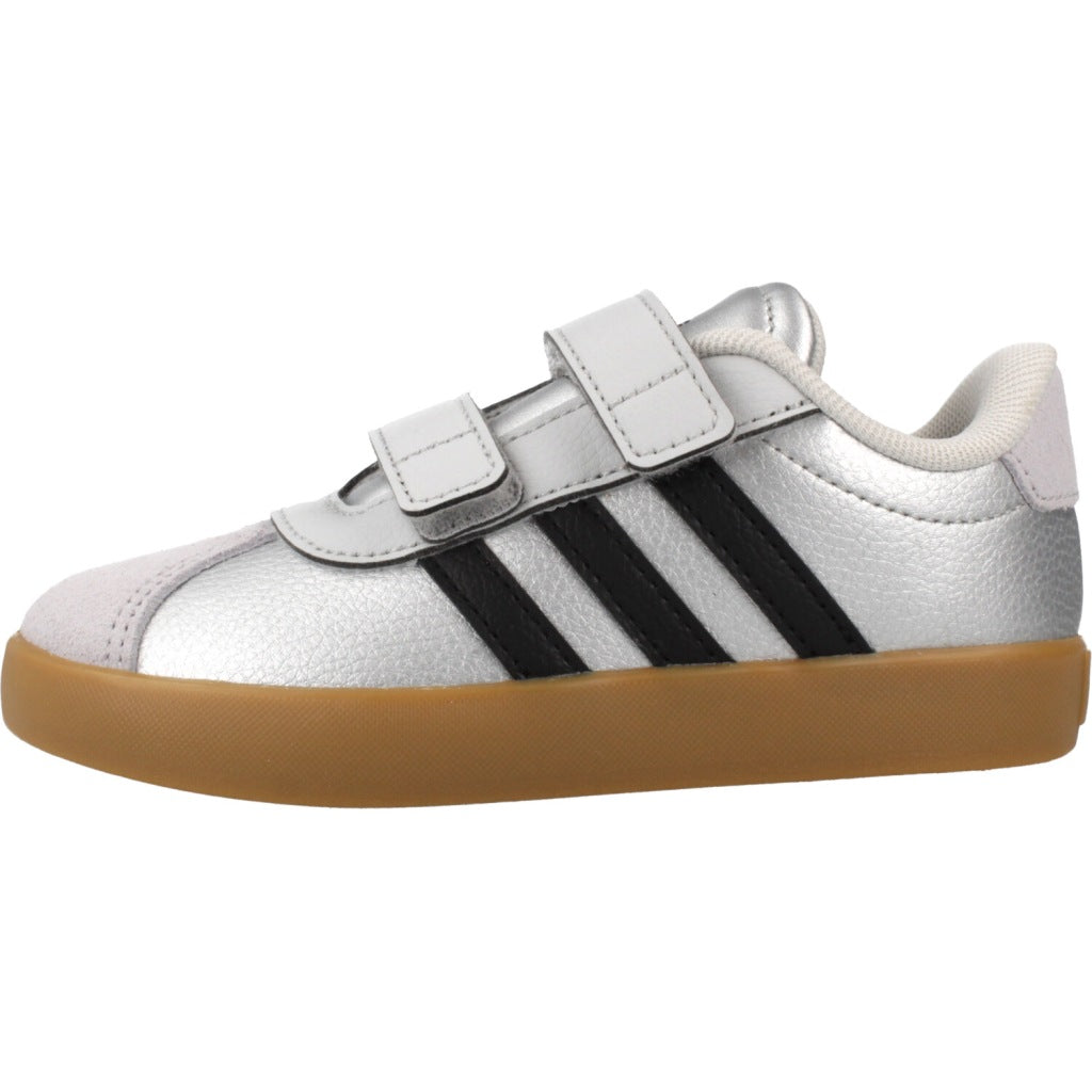 ADIDAS VL COURT . CF I en color PLATA (2)