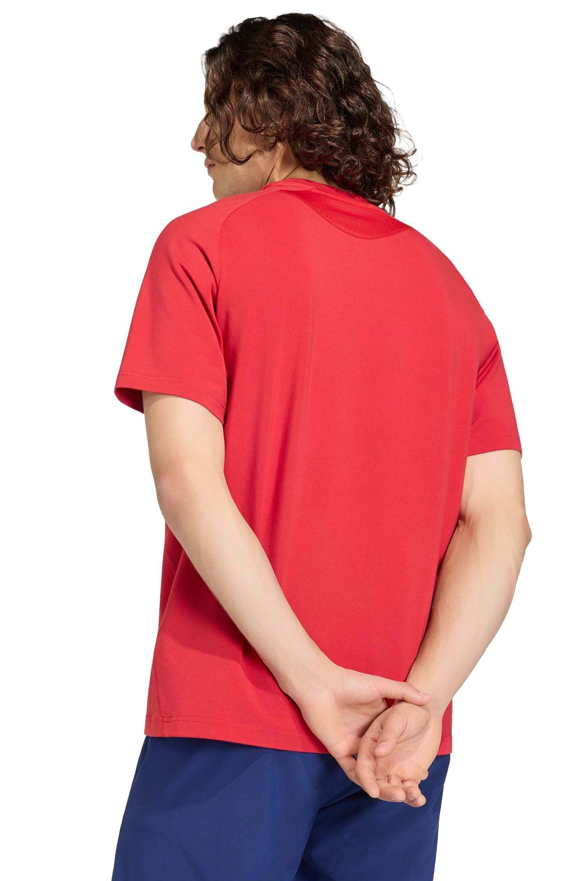 ADIDAS JZ FEF TT TEE en color ROJO (2)