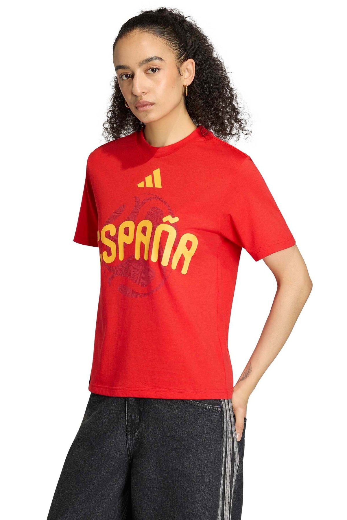 ADIDAS KA ESP OLP TEE W en color ROJO (1)