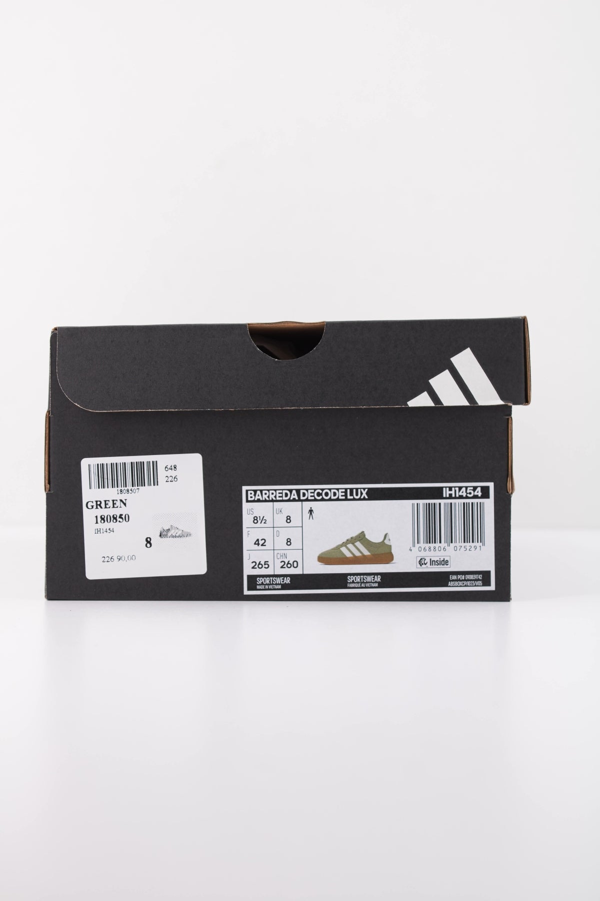 ADIDAS IH BARREDA DECODE LUX en color VERDE (6)