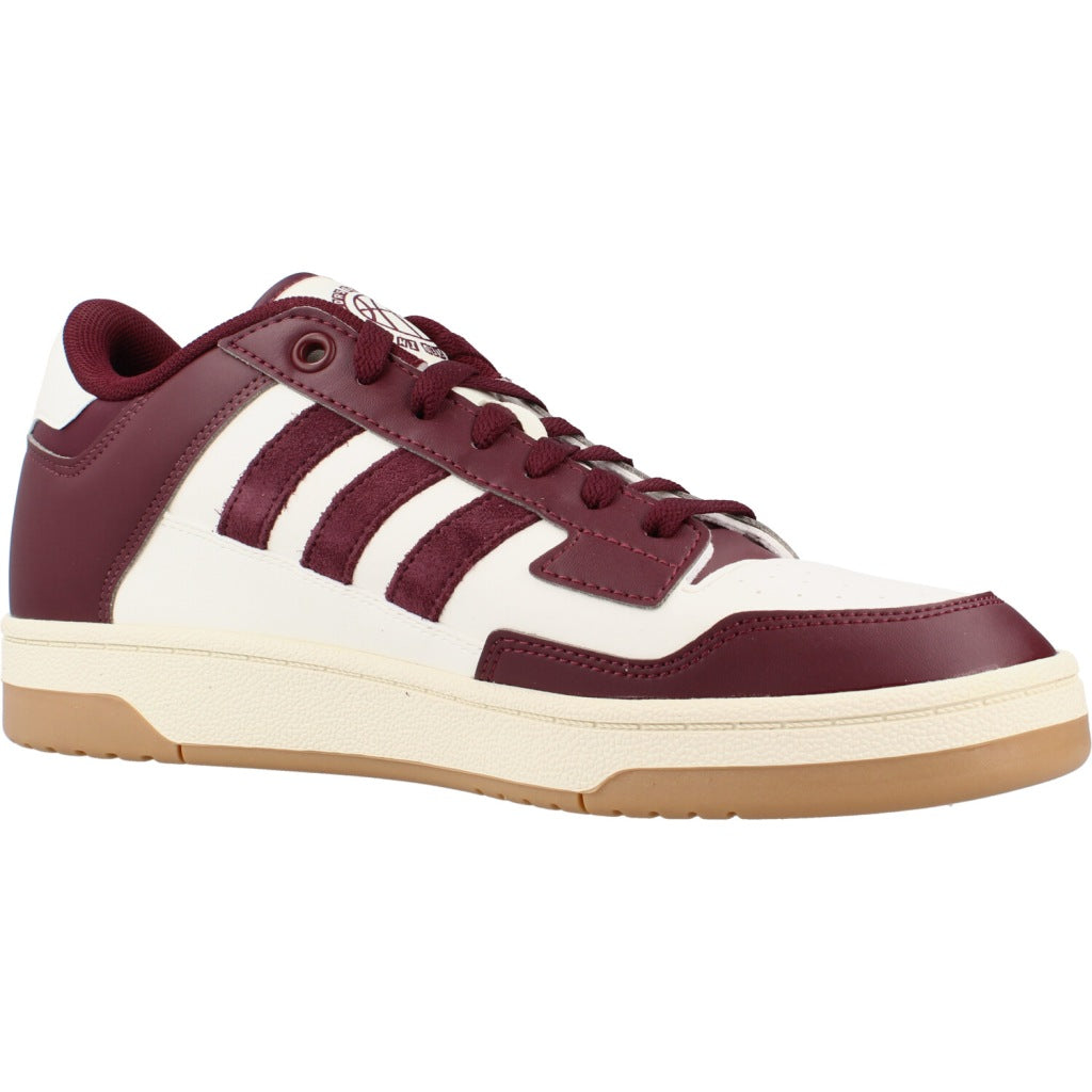 ADIDAS RAPID COURT LOW en color BURDEOS (5)