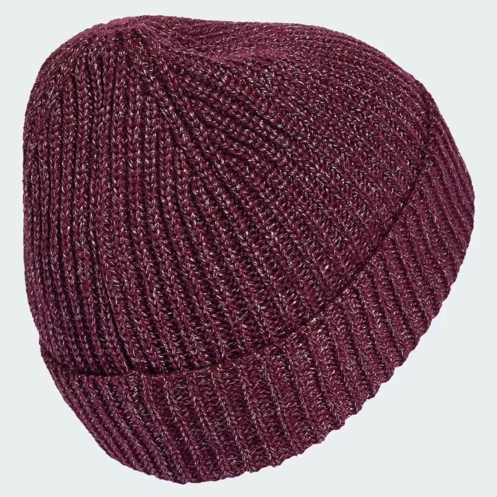 ADIDAS KT GLOW BEANIE en color BURDEOS (5)