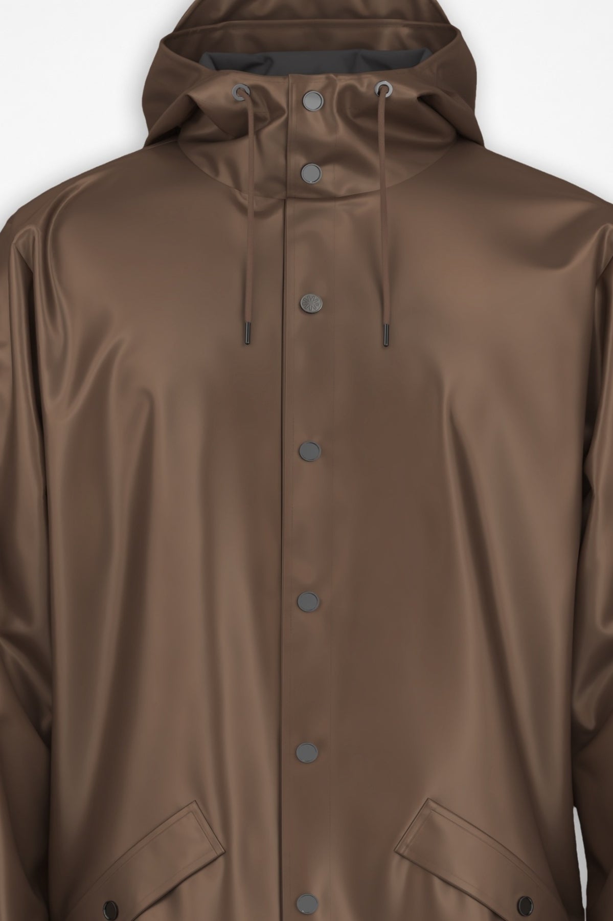 RAINS R LONG JACKET W en color MARRON (3)