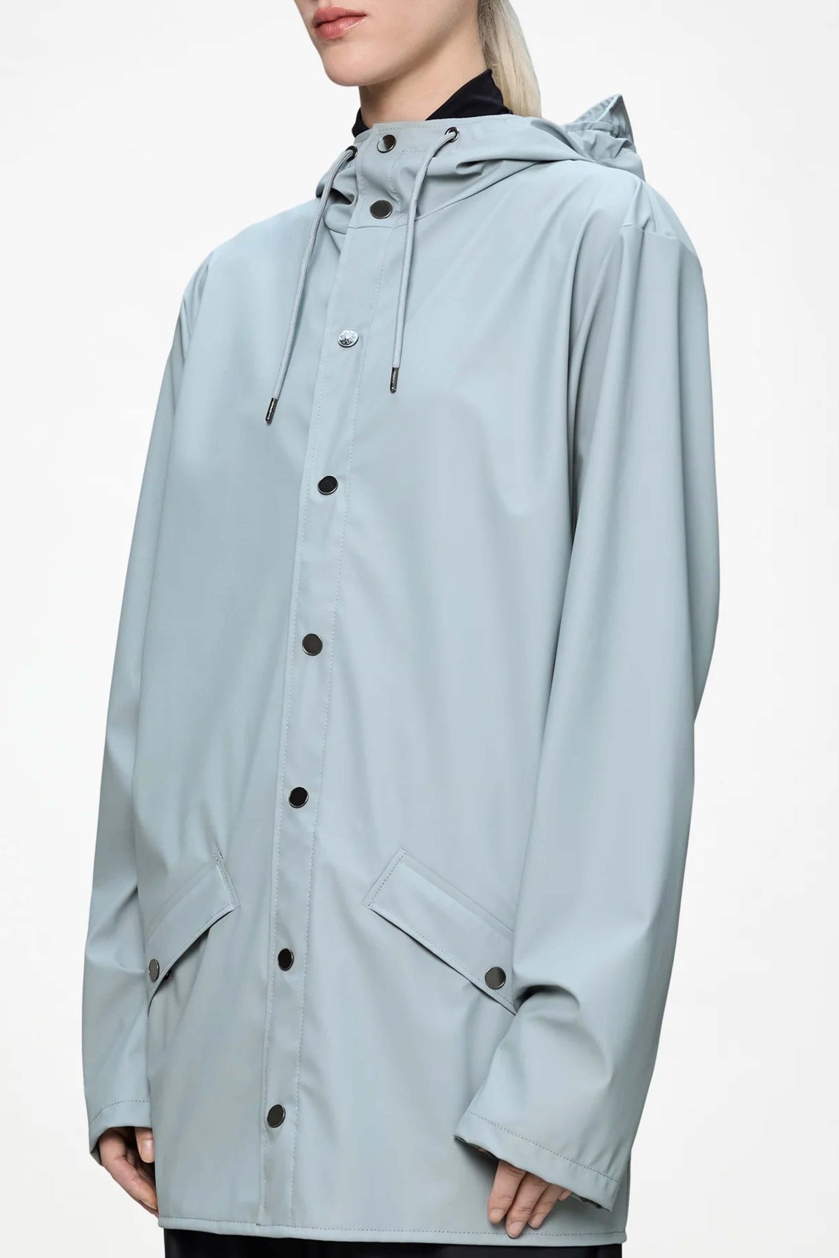RAINS JACKET W en color GRIS (4)