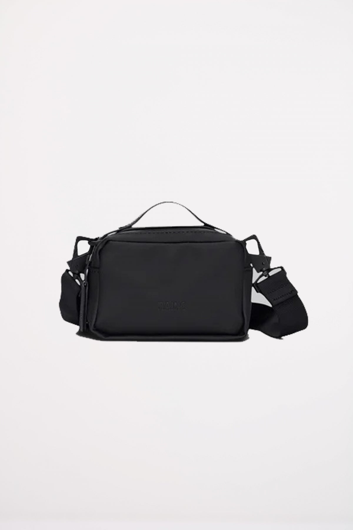 RAINS BOX BAG MICRO W en color NEGRO (1)