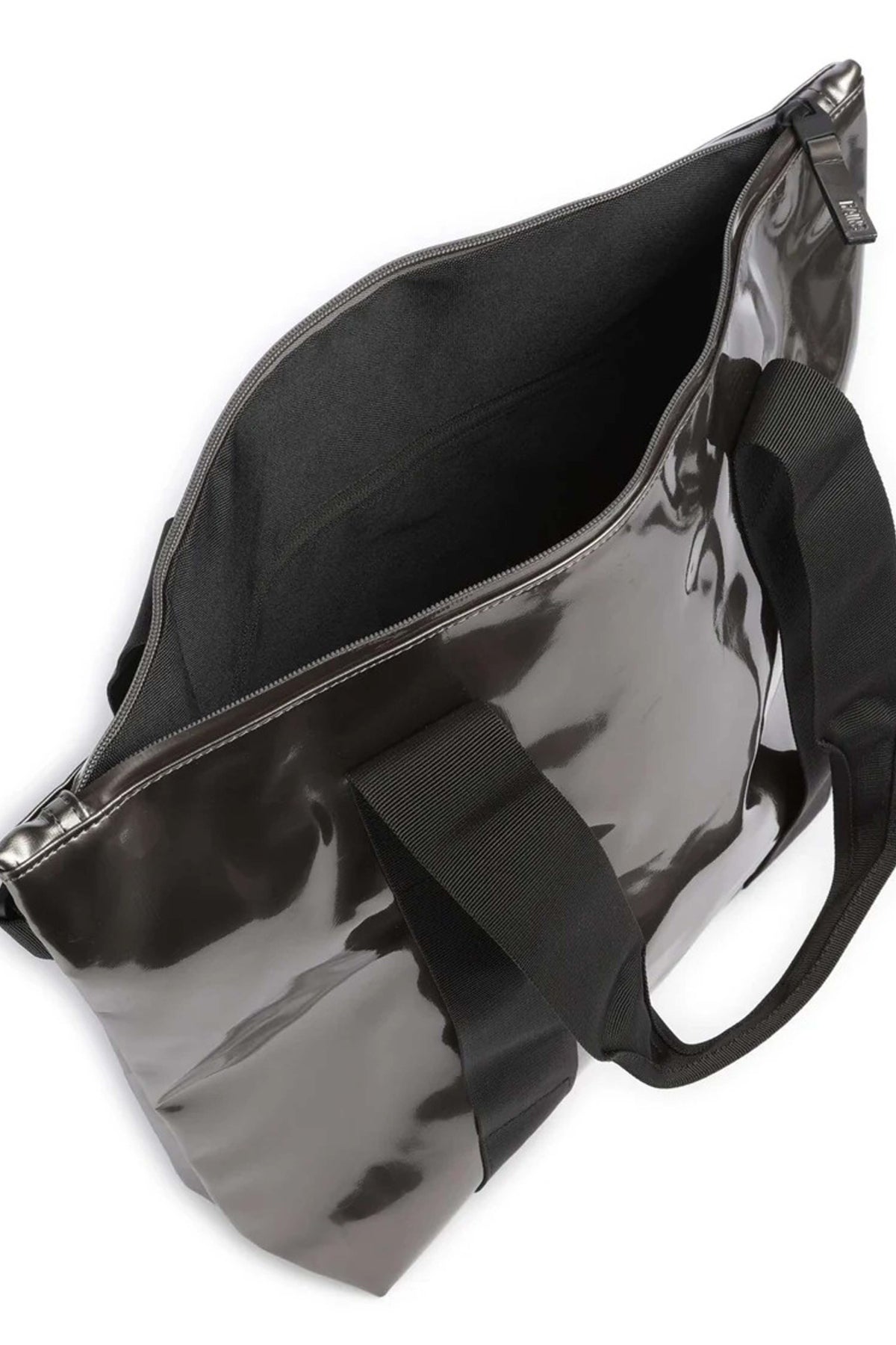 RAINS TOTE BAG MINI W en color PLATA (3)