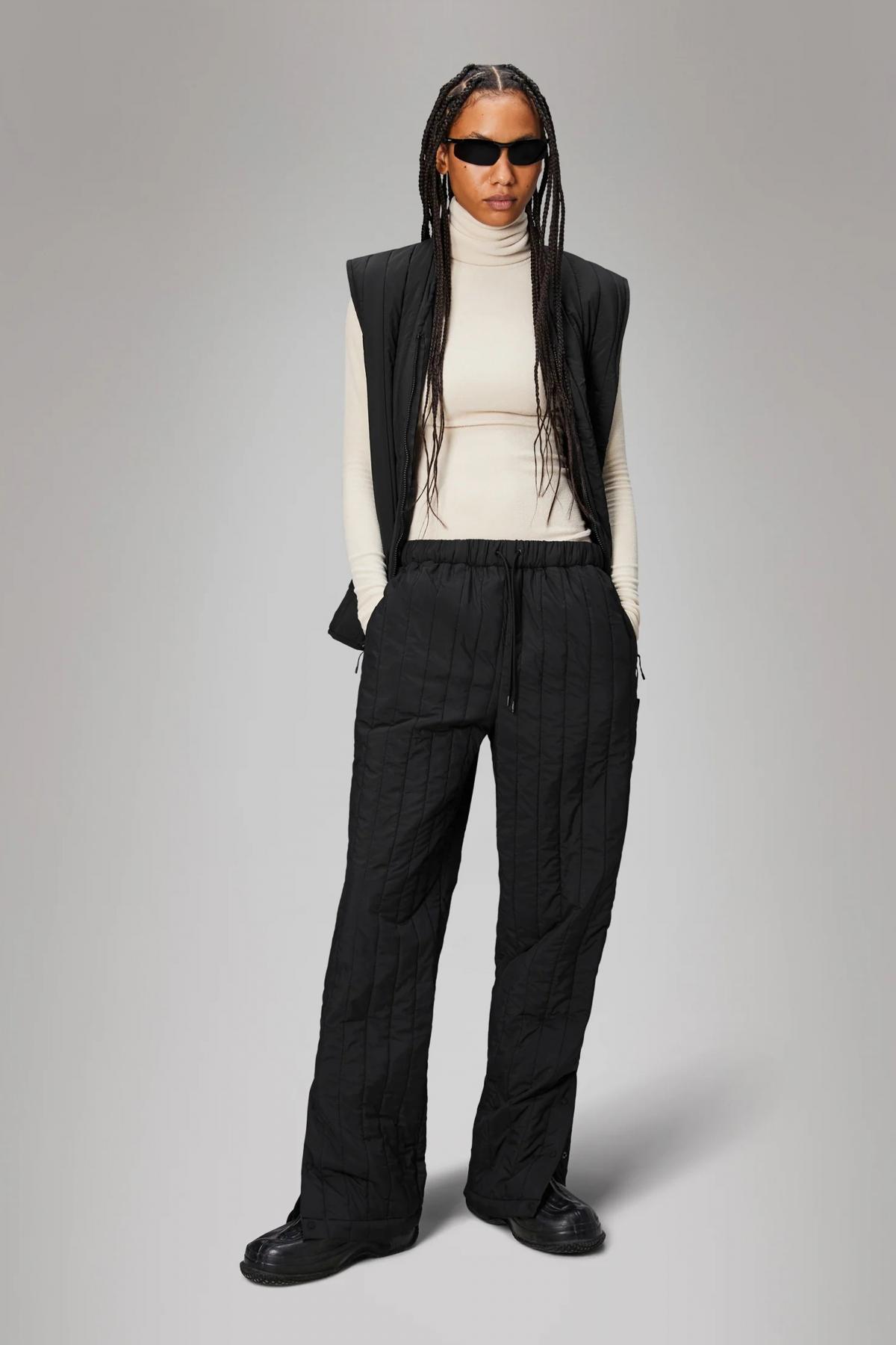 RAINS BANJA LINER PANTS REGULAR T en color NEGRO (4)
