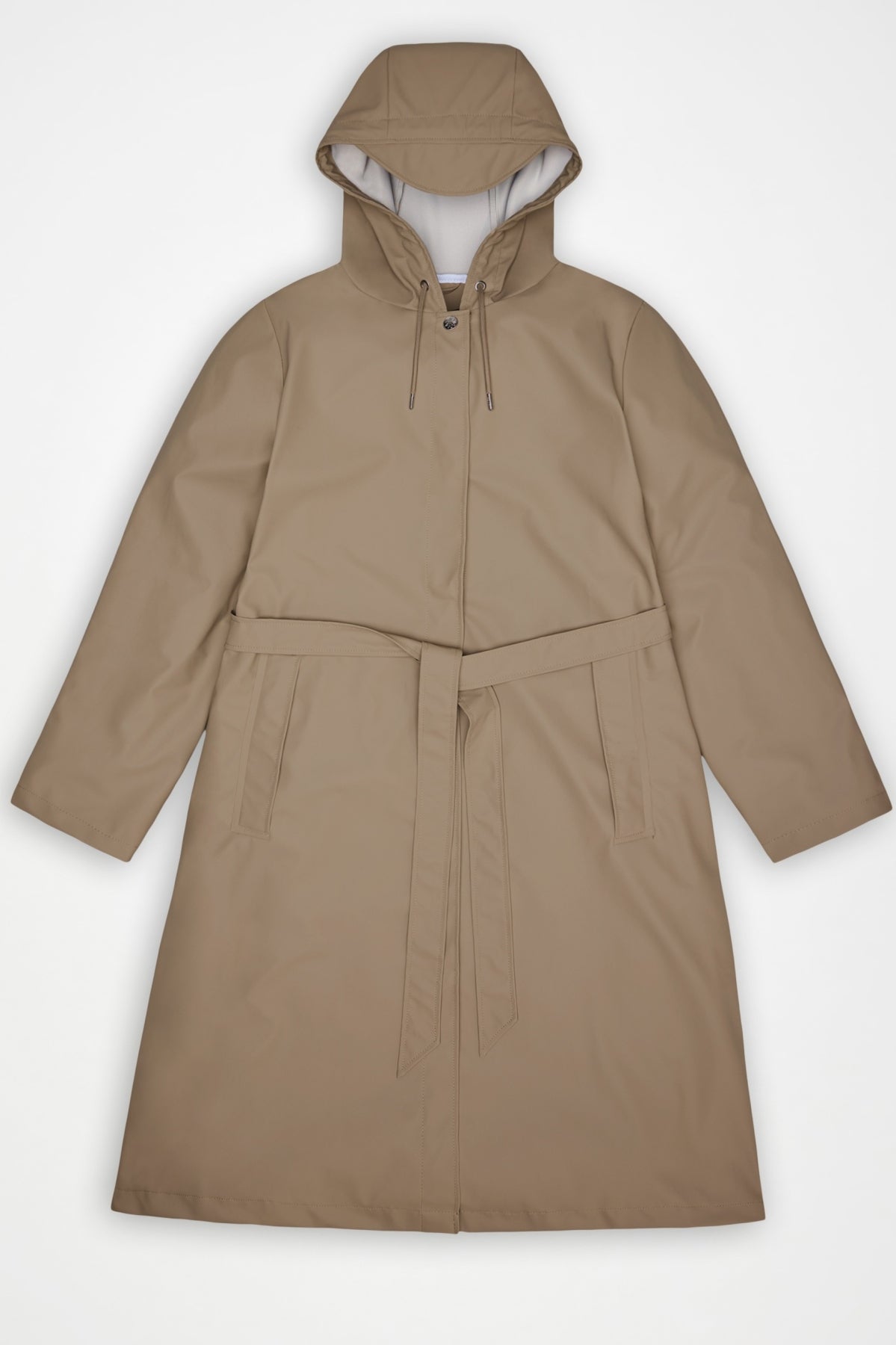 RAINS R LONGER W JACKET W en color MARRON CLARO (2)