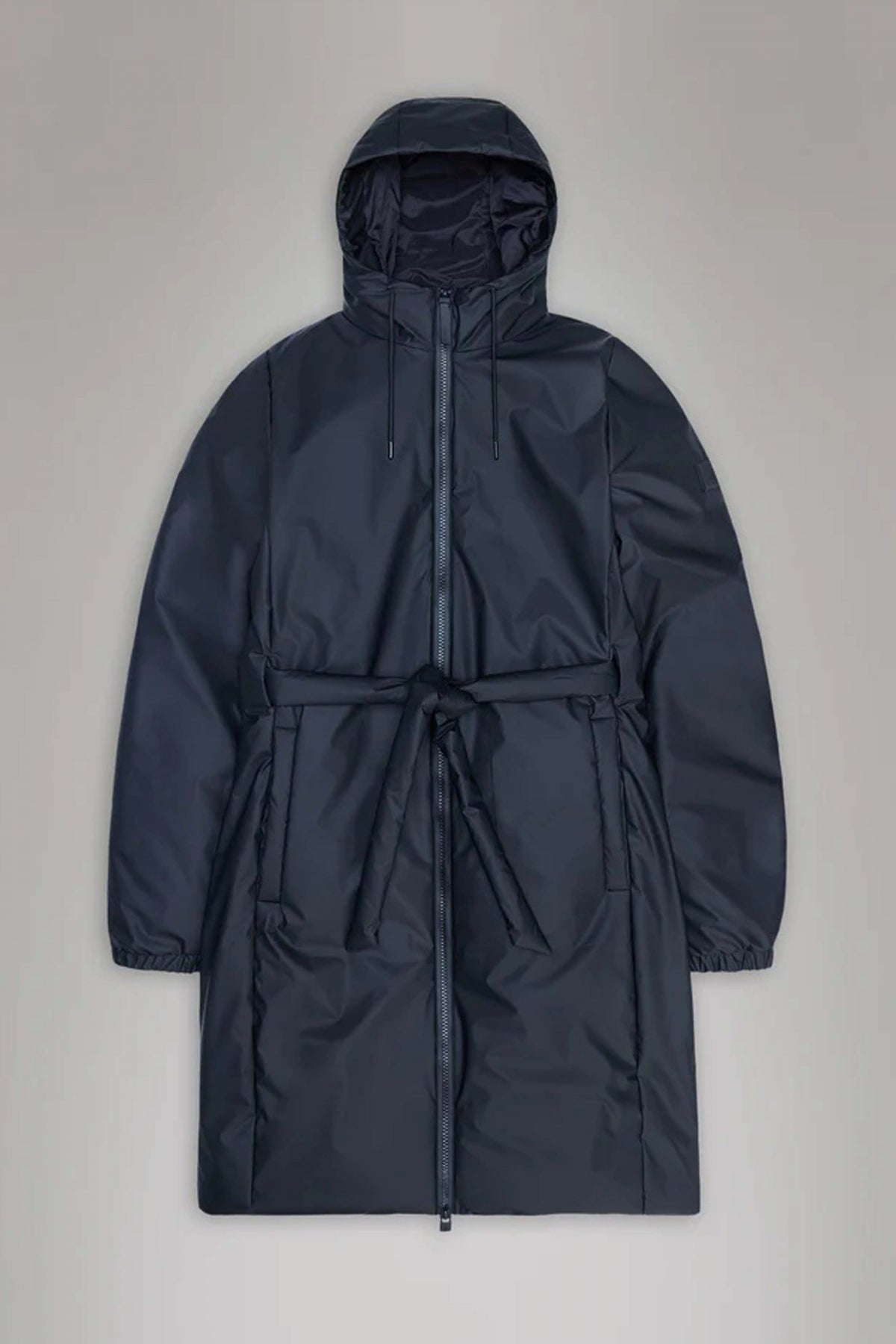 RAINS LOHJA LONG INSULATED CURVE J en color AZUL (2)
