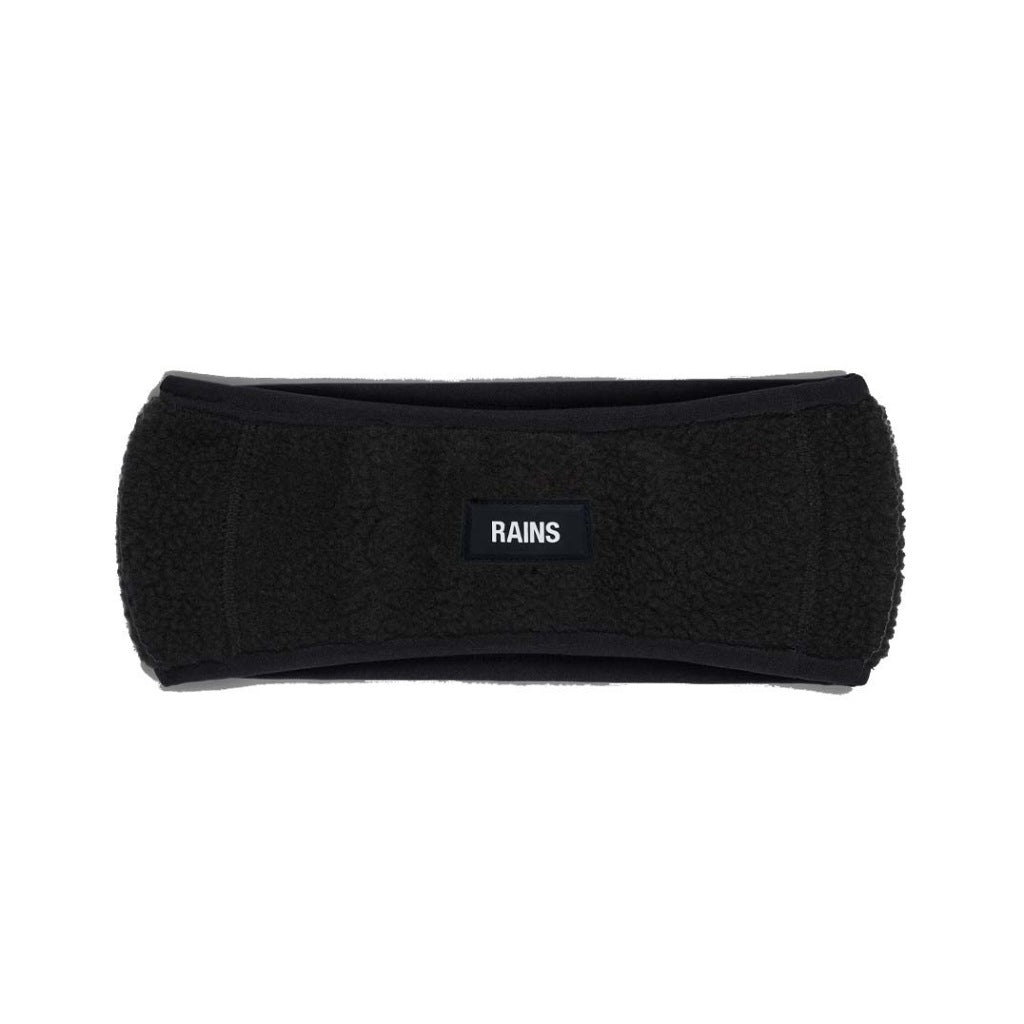 RAINS FLEECE TRAPPER HAT WT en color NEGRO (4)