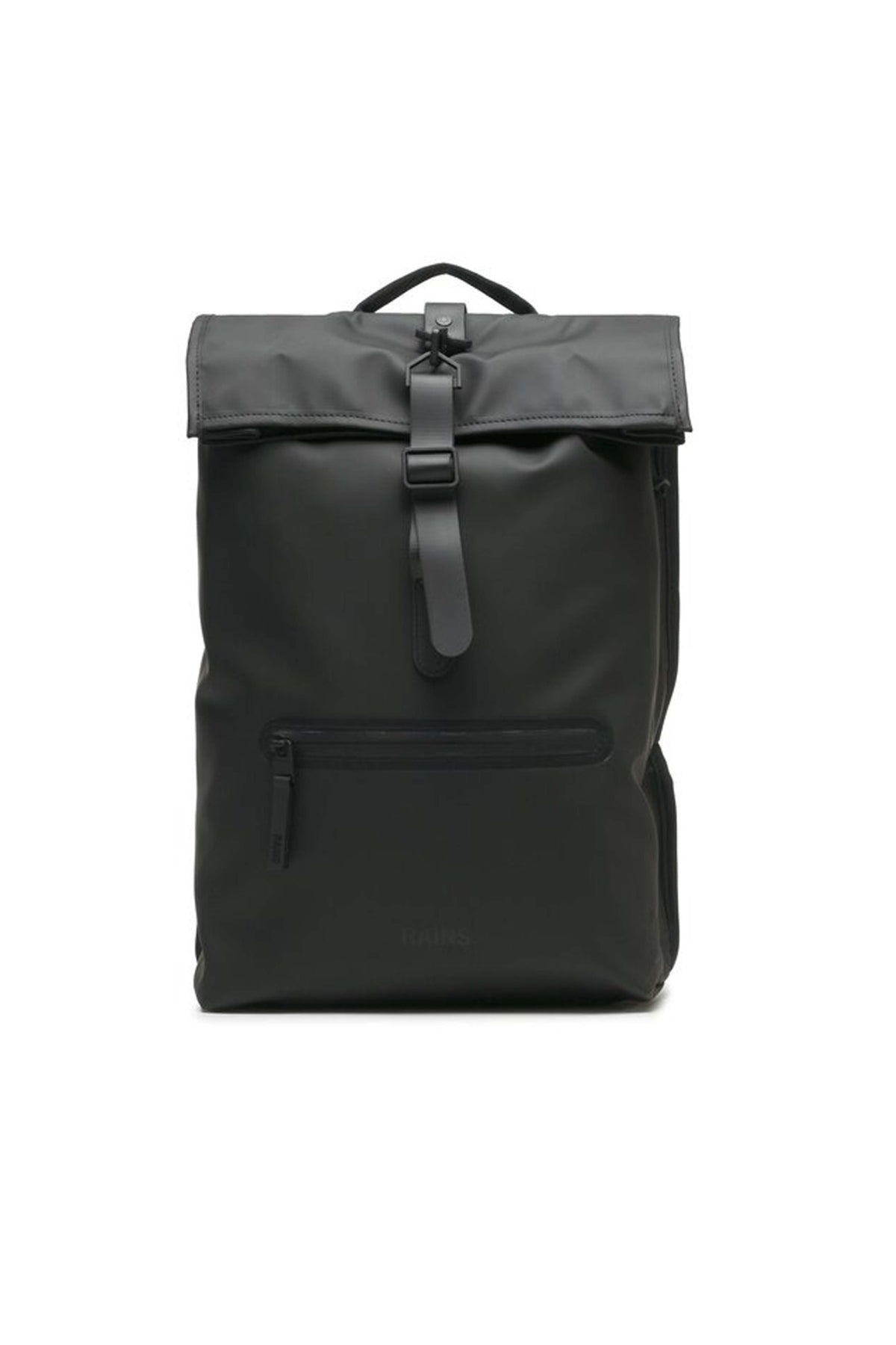 RAINS ROLLTOP RUCKSACK W en color NEGRO (2)