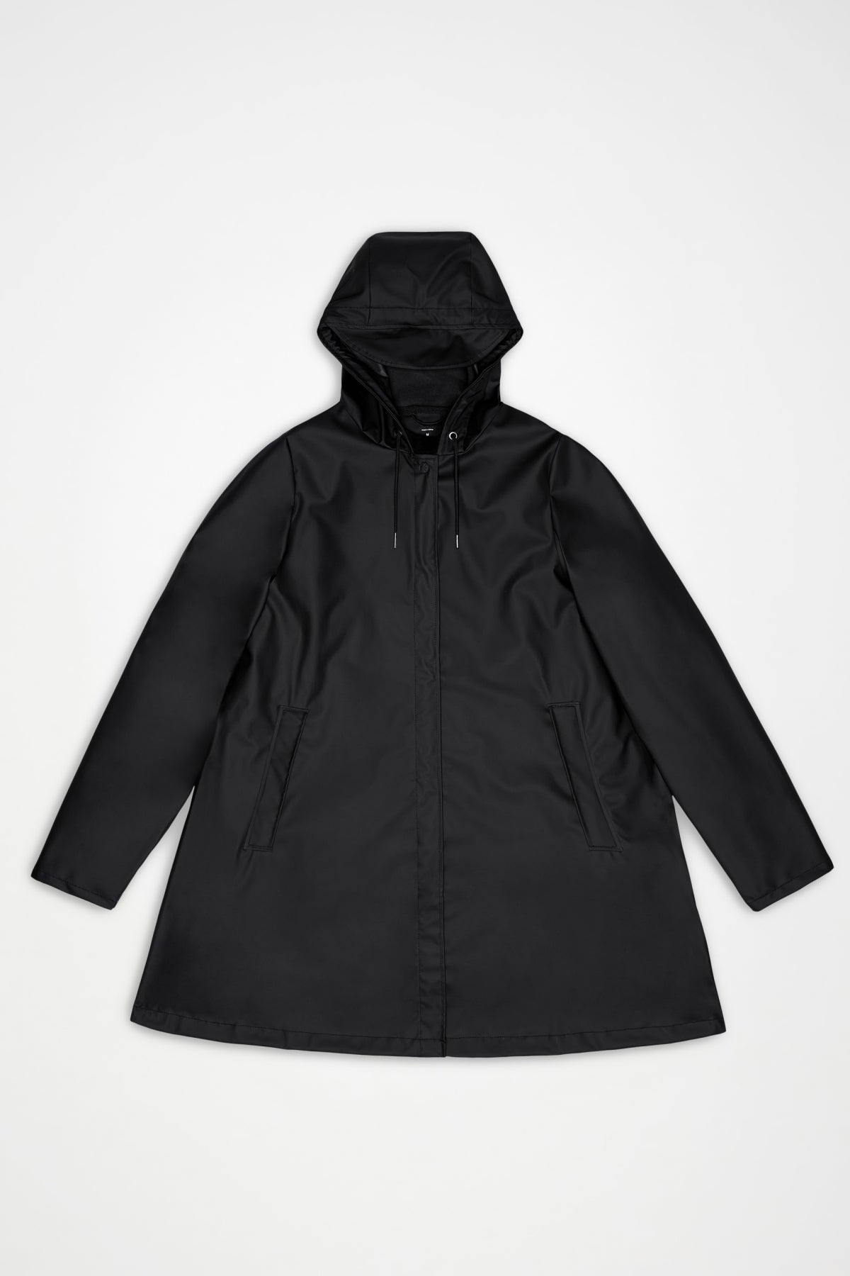 RAINS R LINE JACKET W en color NEGRO (3)