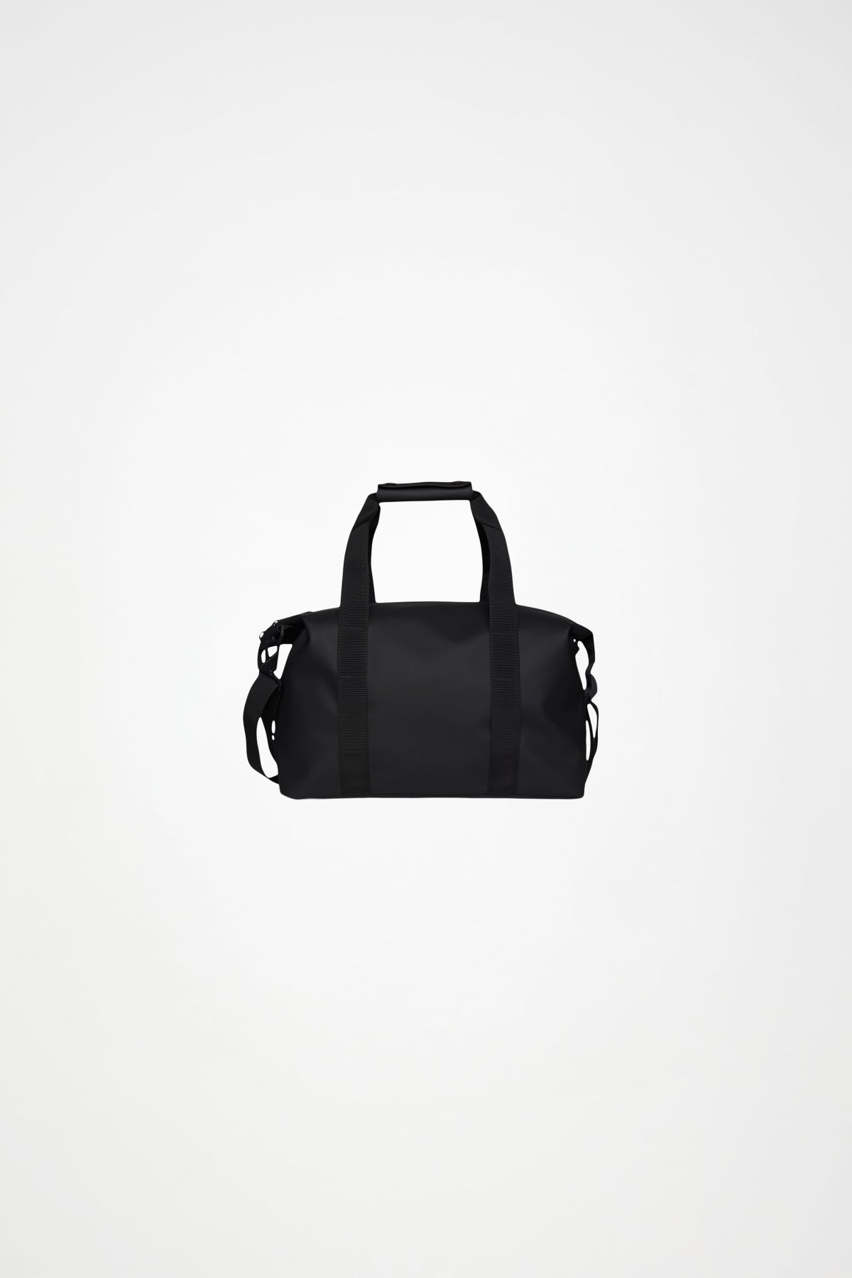 RAINS R HILO WEEKEND BAG SMALL W en color NEGRO (1)