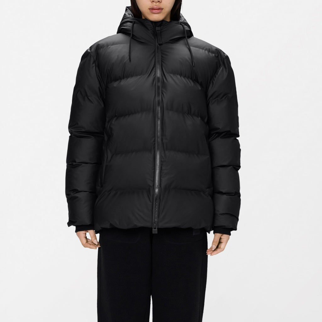 RAINS R ALTA PUFFER JACKET WT en color NEGRO (6)