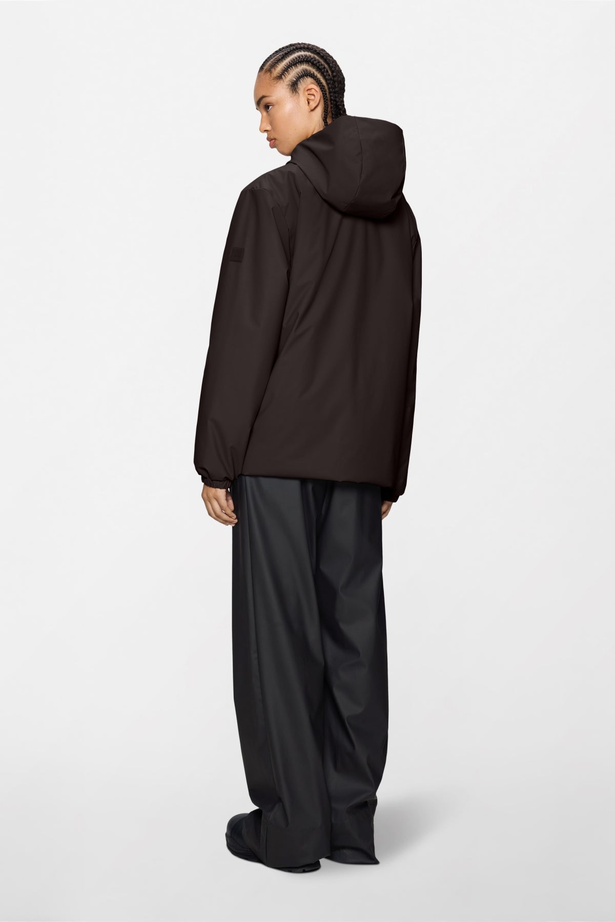 RAINS R LOHJA INSULATED JACKET en color MARRON (2)