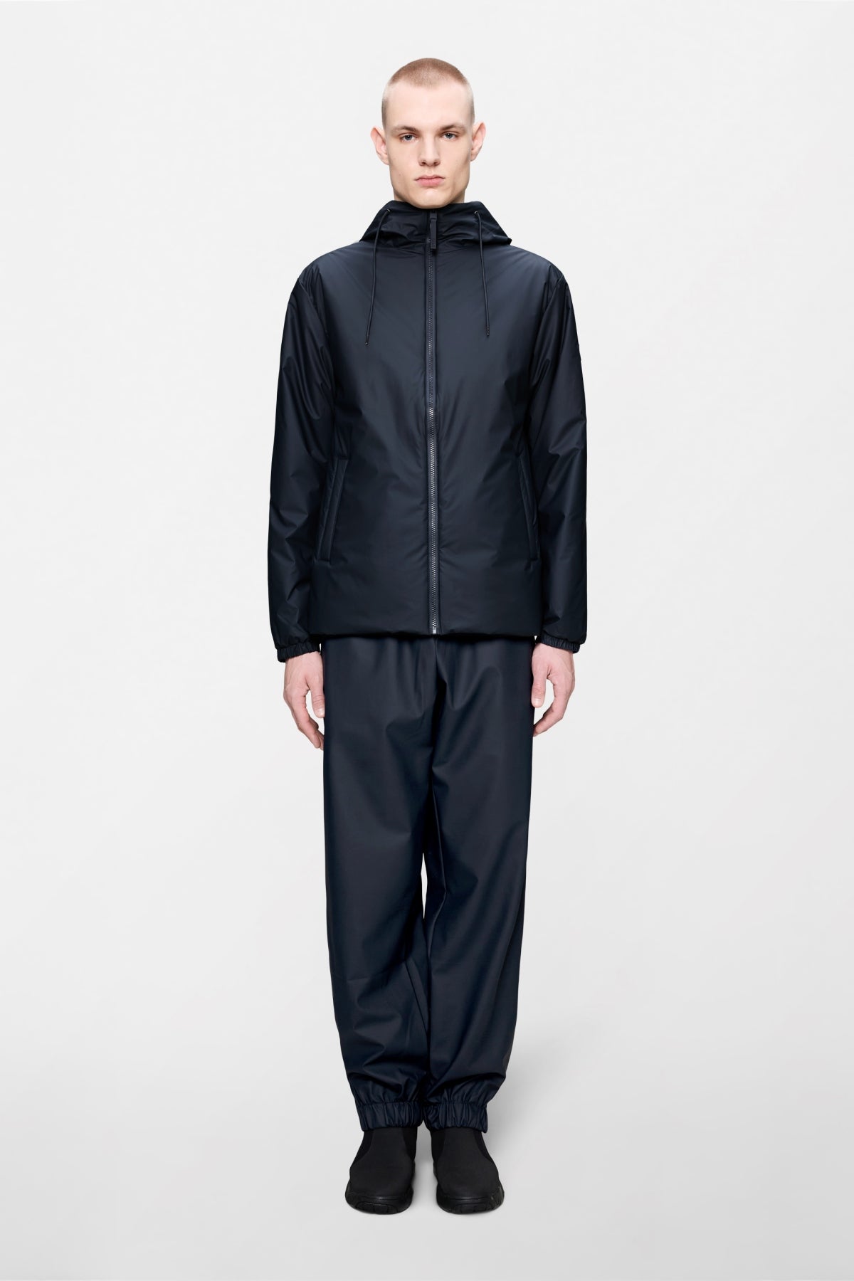 RAINS R LOHJA INSULATED JACKET en color AZUL (1)