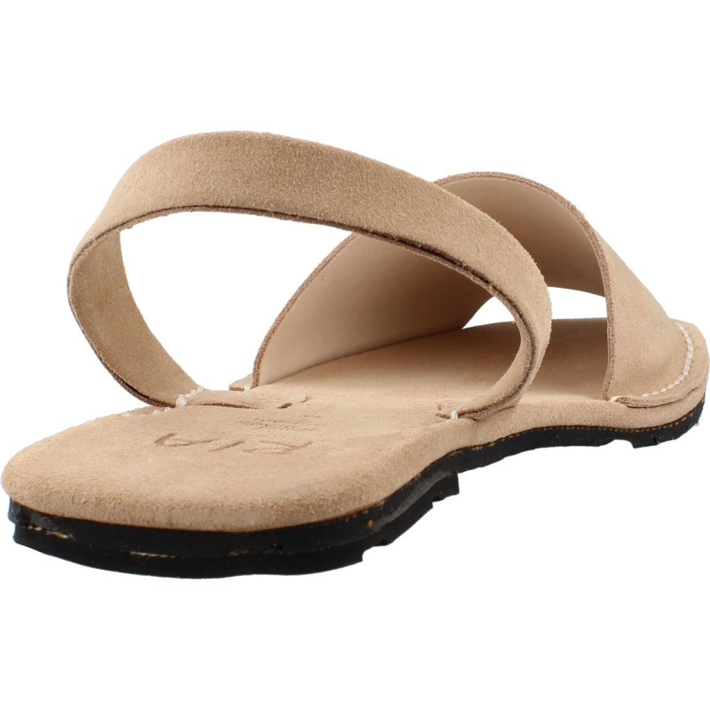 RIA MENORCA M CAB SANDALIA ANTE CALF en color MARRON CLARO (3)