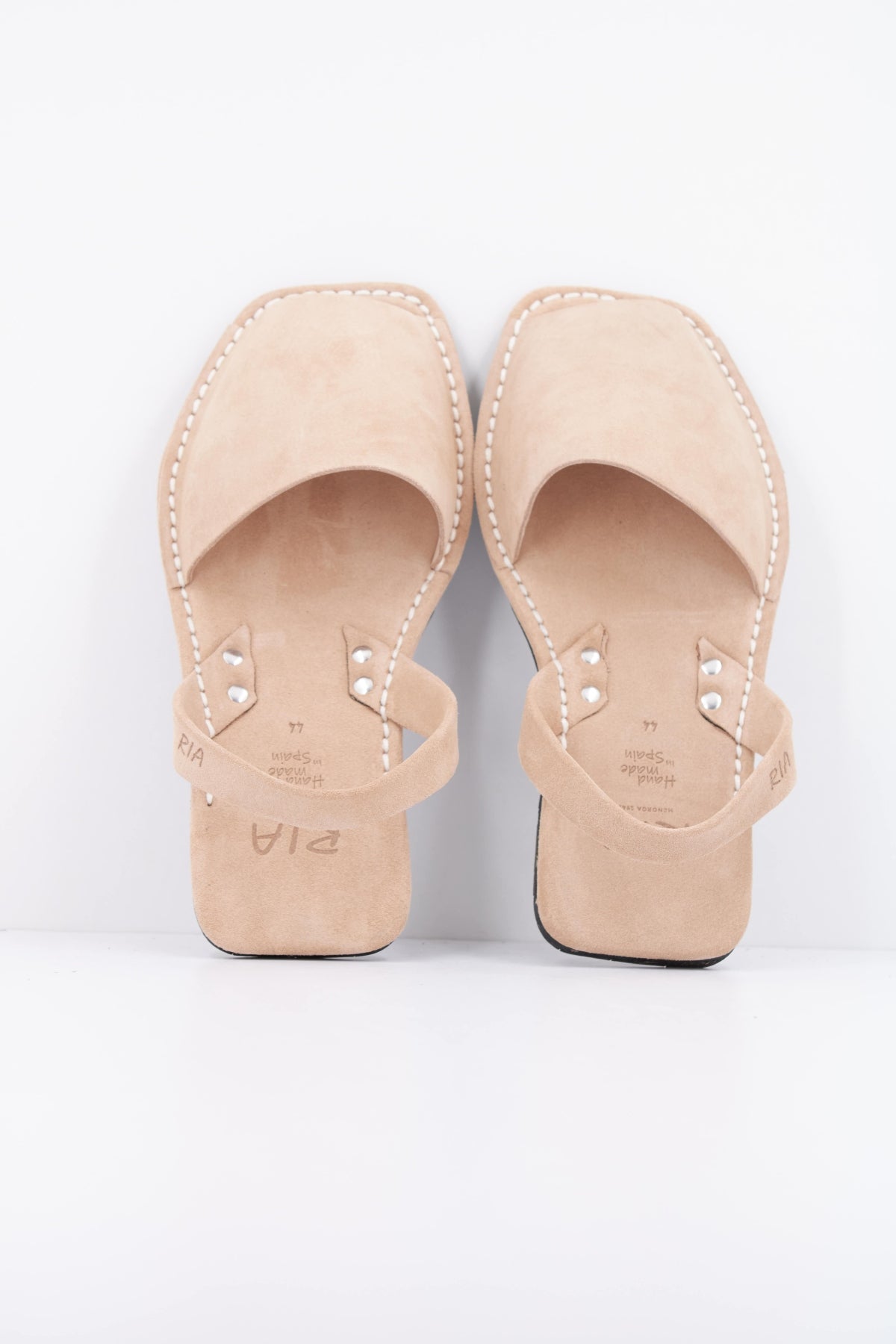 RIA MENORCA M CAB SANDALIA ANTE CALF en color MARRON CLARO (3)