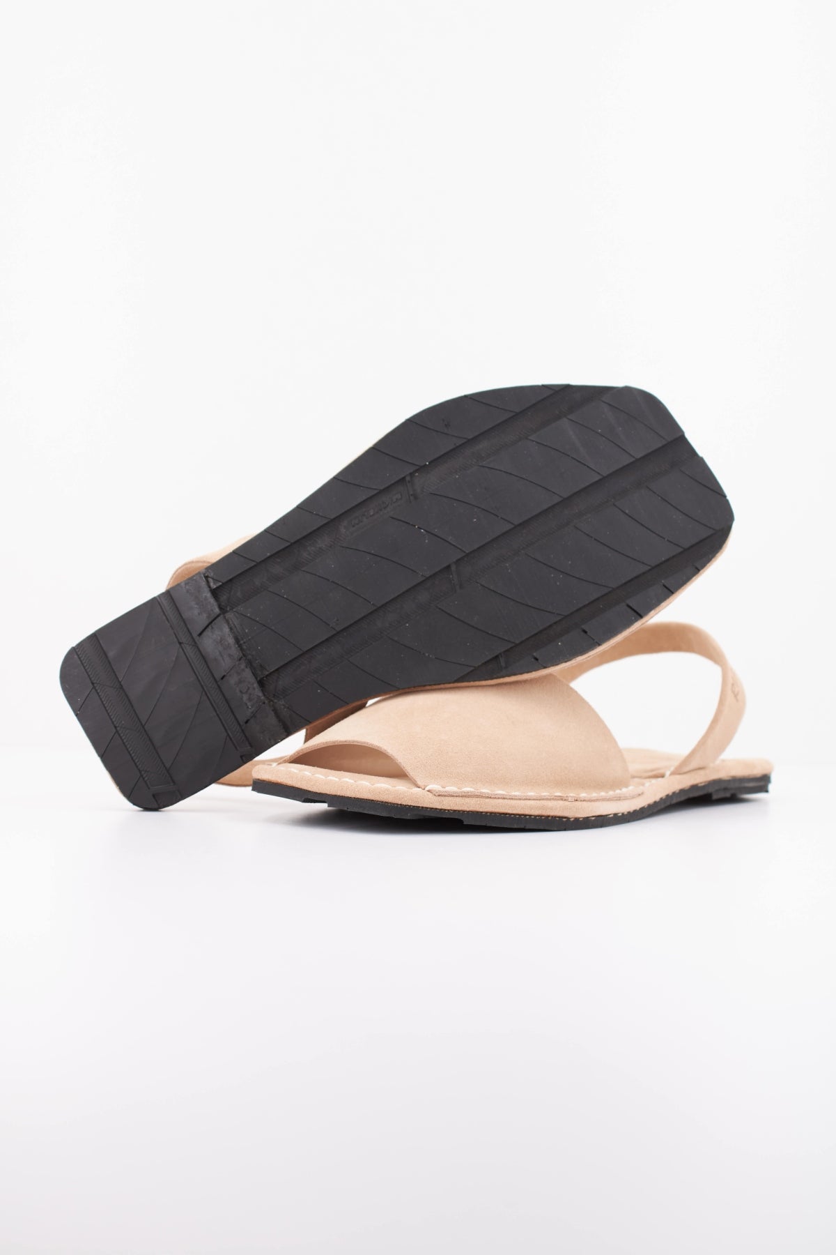 RIA MENORCA M CAB SANDALIA ANTE CALF en color MARRON CLARO (5)