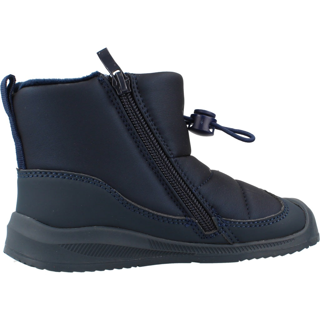 CHETTO BOTA BAREFOOT CREMALLERA LATERAL en color AZUL (4)