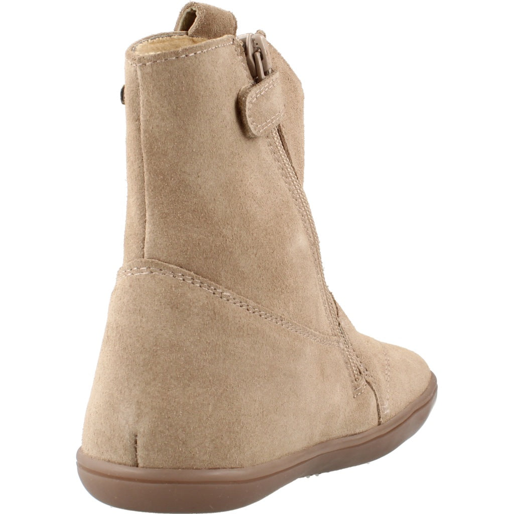 CHETTO BOTA DE PIEL - TIPO CAMPERA - WATERPROOF en color MARRON CLARO (3)
