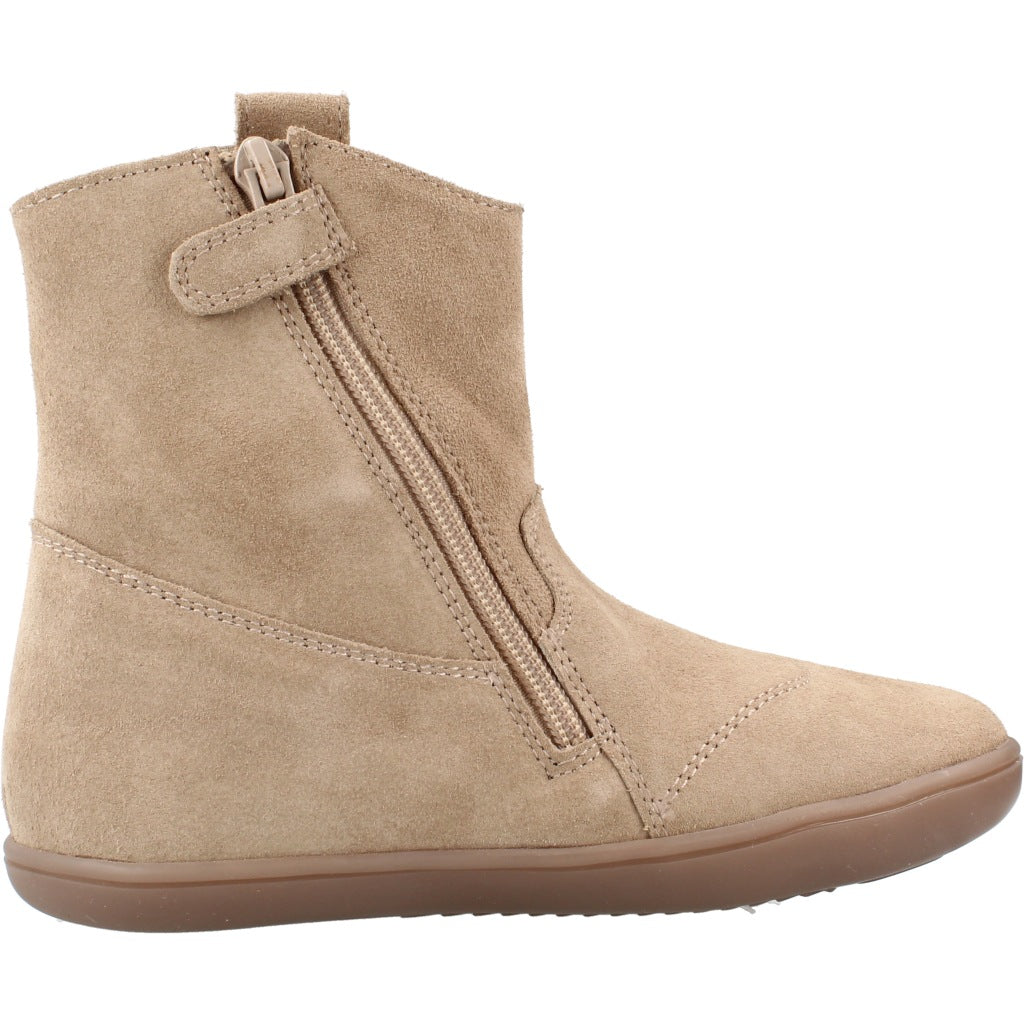CHETTO BOTA DE PIEL - TIPO CAMPERA - WATERPROOF en color MARRON CLARO (4)
