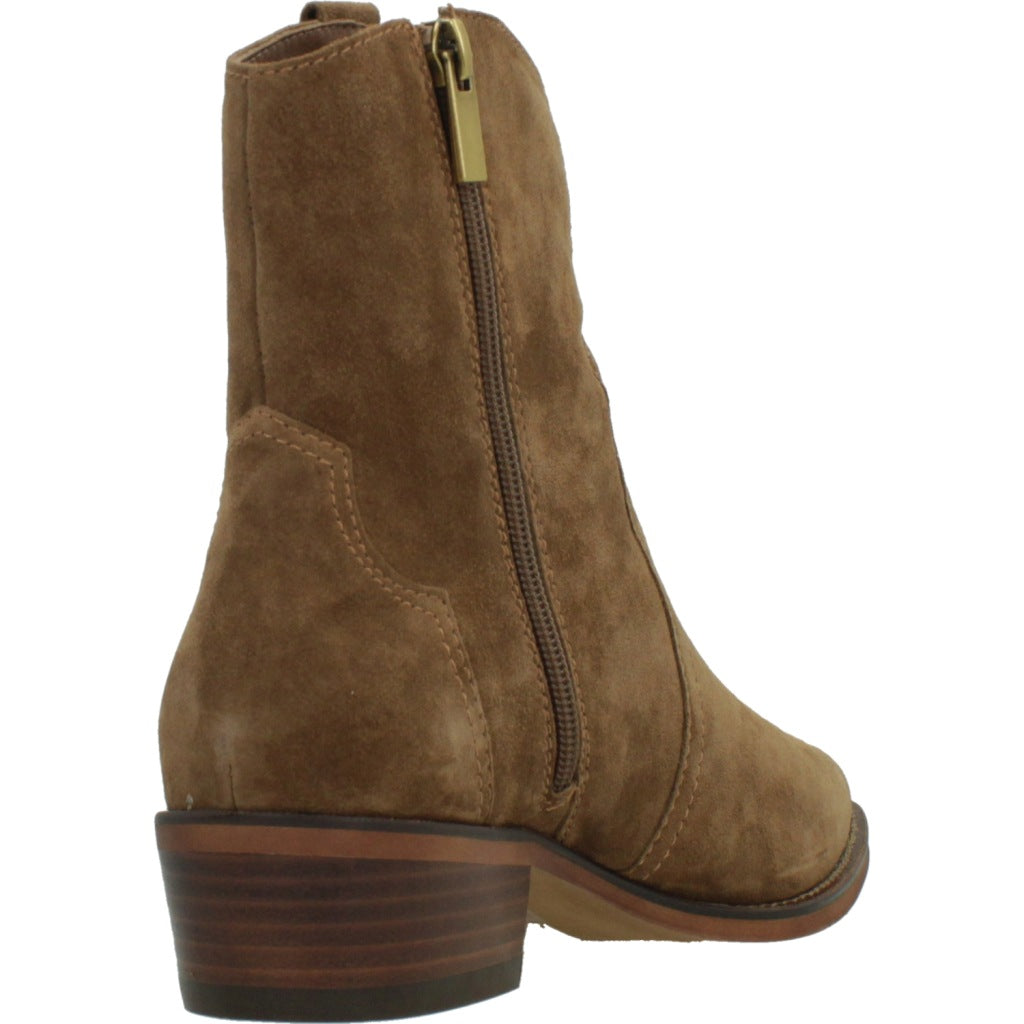 ANOTHER TREND BOTIN BABY SILK en color MARRON CLARO (3)