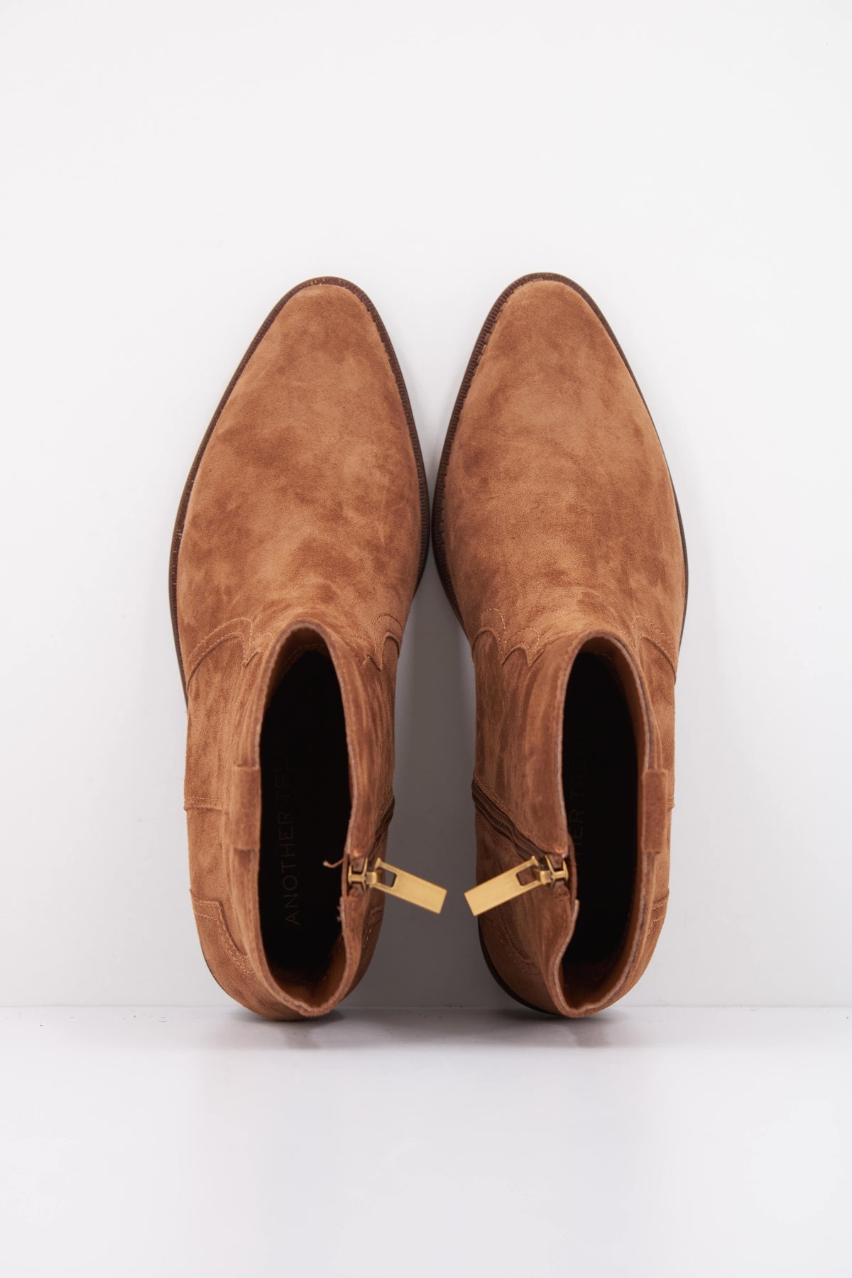 ANOTHER TREND BOTIN BABY SILK en color MARRON CLARO (3)