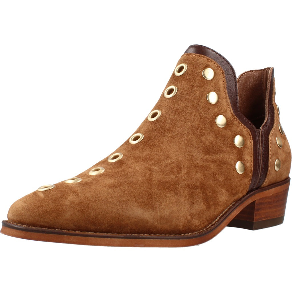 ANOTHER TREND BOTIN BABY SILK en color MARRON CLARO (1)