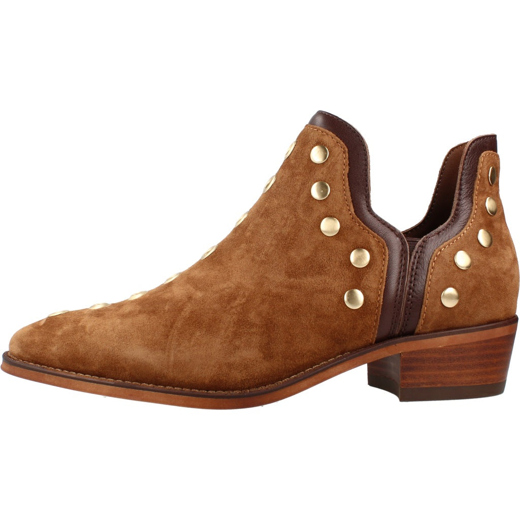 ANOTHER TREND BOTIN BABY SILK en color MARRON CLARO (2)