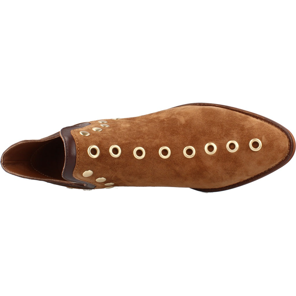 ANOTHER TREND BOTIN BABY SILK en color MARRON CLARO (7)