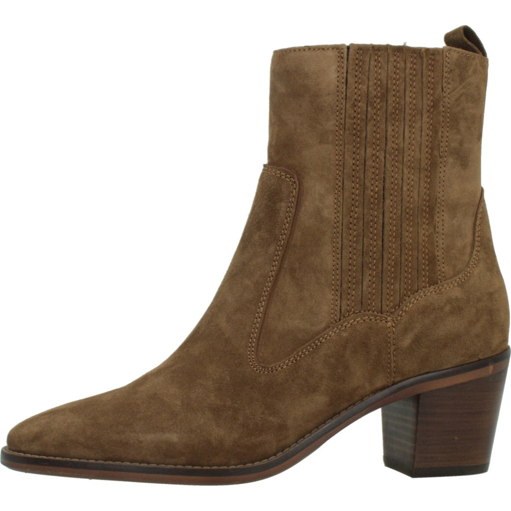 ANOTHER TREND BOTIN BABY SILK en color MARRON CLARO (2)